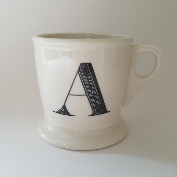 Anthropologie Other - ANTHROPOLOGIE MONOGRAM "A" MUG
